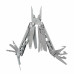 Мультитул Stinger, 110 х 22 мм, 22 функции, сталь, серебристый, в картонной коробке, в комплекте нейлоновый чехол с нанесением логотипа компании