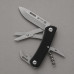 Нож перочинный Stinger, 101 мм, 10 функций, материал рукояти: стеклотекстолит G10 (черный), в картонной коробке с нанесением логотипа компании