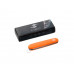 Нож перочинный Stinger, 90 мм, 2 функции, материал рукояти: АБС-пластик (оранжевый) с нанесением логотипа компании