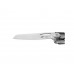 Нож перочинный Stinger, 112 мм, 9 функций, материал рукояти: нержавеющая сталь (серебристый) с нанесением логотипа компании
