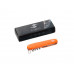 Нож перочинный Stinger, 90 мм, 4 функции, материал рукояти: АБС-пластик (оранжевый) с нанесением логотипа компании
