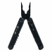 Мультитул Stinger, 113 х 19 мм, 19 функций, сталь, черный, в картонной коробке, в комплекте нейлоновый чехол с нанесением логотипа компании