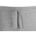 Мужские шорты из френч терри «Warsaw» 220гр, серый меланж с нанесением логотипа компании