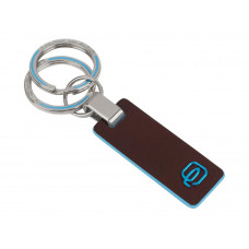 Брелок для ключей, Piquadro Blue Square, Коричневый с нанесением логотипа компании