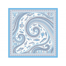 Платок "Белое море. Мезень" с нанесением логотипа компании