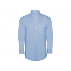 Рубашка мужская "Oxford", небесно-голубой
