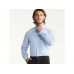 Рубашка мужская "Oxford", небесно-голубой с нанесением логотипа компании