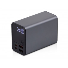 Внешний аккумулятор для ноутбуков «EpIQ», 100 Вт, 30000 mAh, темно-серый Внешний аккумулятор для ноутбуков «EpIQ», 100 Вт, 30000 mAh, темно-серый