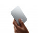 Внешний аккумулятор UltraThin Magnetic Power Bank 5000 15 Вт, c CCC сертификацией, серебристый с нанесением логотипа компании