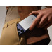 Внешний аккумулятор UltraThin Magnetic Power Bank 5000 15 Вт, c CCC сертификацией, серебристый с нанесением логотипа компании