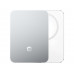 Внешний аккумулятор UltraThin Magnetic Power Bank 5000 15 Вт, c CCC сертификацией, серебристый с нанесением логотипа компании