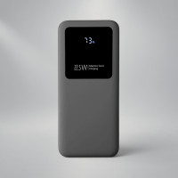 Внешний аккумулятор Kris soft touch, 10000mAh (Серый) Внешний аккумулятор Kris soft touch, 10000mAh (Серый)
