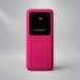 Внешний аккумулятор Kris soft touch, 10000mAh (Розовый) с нанесением логотипа компании