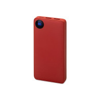 Внешний аккумулятор с дисплеем «Mild», 10 000 mAh, красный
