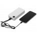 Внешний аккумулятор «Mild Pro» c быстрой зарядкой QC/PD, 20 000 mAh, белый с нанесением логотипа компании Внешний аккумулятор «Mild Pro» c быстрой зарядкой QC/PD, 20 000 mAh, белый с нанесением логотипа компании