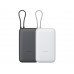 Внешний аккумулятор с встроенным кабелем Xiaomi Power Bank 20000mAh (Integrated Cable) GL Dark Gray с нанесением логотипа компании