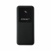 Внешний аккумулятор Kris soft touch, 10000mAh (Чёрный) с нанесением логотипа компании