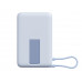Внешний аккумулятор Xiaomi Magnetic Power Bank 10000 with Built-in Stand Blue с нанесением логотипа компании