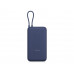 Внешний аккумулятор со встроенным кабелем Xiaomi 33W Power Bank 20000mAh (Integrated Cable) Blue GL с нанесением логотипа компании