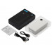Внешний аккумулятор «Mild Pro» c быстрой зарядкой QC/PD, 20 000 mAh, белый с нанесением логотипа компании Внешний аккумулятор «Mild Pro» c быстрой зарядкой QC/PD, 20 000 mAh, белый с нанесением логотипа компании