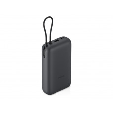 Внешний аккумулятор с встроенным кабелем Xiaomi Power Bank 20000mAh (Integrated Cable) GL Dark Gray