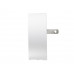 Адаптер питания USB Poweron, белый с нанесением логотипа компании