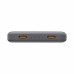 Внешний АКБ NRG Turbo S 10000 mAh, 20Вт, графит, Deppa с нанесением логотипа компании