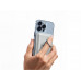 Магнитный беспроводной внешний аккумулятор "MagnetIQ", 5000 mah, 10 W, серый Cool gray 7C с нанесением логотипа компании Магнитный беспроводной внешний аккумулятор "MagnetIQ", 5000 mah, 10 W, серый Cool gray 7C с нанесением логотипа компании