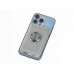Магнитный беспроводной внешний аккумулятор "MagnetIQ", 5000 mah, 10 W, серый Cool gray 7C с нанесением логотипа компании Магнитный беспроводной внешний аккумулятор "MagnetIQ", 5000 mah, 10 W, серый Cool gray 7C с нанесением логотипа компании