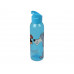 Бутылка для воды "Жил-был Пес», голубой с нанесением логотипа компании