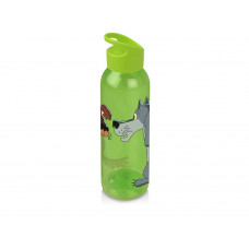 Бутылка для воды "Жил-был Пес», зеленое яблоко с нанесением логотипа компании