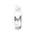 Бутылка для воды "Жил-был Пес», прозрачный/белый с нанесением логотипа компании