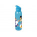 Бутылка для воды "Карлсон», голубой с нанесением логотипа компании