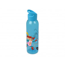 Бутылка для воды "Ну, погоди!», голубой с нанесением логотипа компании