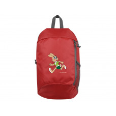 Рюкзак "Ну, погоди!», красный с нанесением логотипа компании