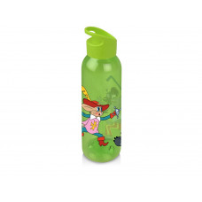 Бутылка для воды "Ну, погоди!», зеленое яблоко с нанесением логотипа компании