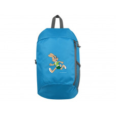 Рюкзак "Ну, погоди!», голубой с нанесением логотипа компании
