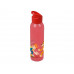 Бутылка для воды "Простоквашино», красный с нанесением логотипа компании