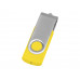 Флеш-карта USB 2.0 16 ГБ «Флэш С1», желтый с нанесением логотипа компании Флеш-карта USB 2.0 16 ГБ «Флэш С1», желтый с нанесением логотипа компании