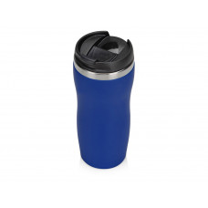 Термокружка "Double wall mug C1", soft touch, 350 мл, синий (Р)
