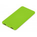 Внешний аккумулятор "Powerbank C1", 5000 mAh, зеленое яблоко с нанесением логотипа компании