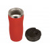 Термокружка "Double wall mug C1", soft touch, 350 мл, красный (Р) с нанесением логотипа компании Термокружка "Double wall mug C1", soft touch, 350 мл, красный (Р) с нанесением логотипа компании