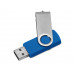 Флеш-карта USB 2.0 8 ГБ «Флэш С1», синий с нанесением логотипа компании