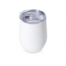 Термокружка "Vacuum mug C1", soft touch, 370мл, белый с нанесением логотипа компании
