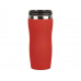 Термокружка "Double wall mug C1", soft touch, 350 мл, красный (Р) с нанесением логотипа компании Термокружка "Double wall mug C1", soft touch, 350 мл, красный (Р) с нанесением логотипа компании