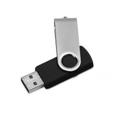 Флеш-карта USB 2.0 32 ГБ «Флэш С1», черный с нанесением логотипа компании Флеш-карта USB 2.0 32 ГБ «Флэш С1», черный с нанесением логотипа компании