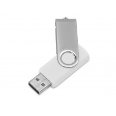 Флеш-карта USB 2.0 32 ГБ «Флэш С1», белый с нанесением логотипа компании Флеш-карта USB 2.0 32 ГБ «Флэш С1», белый с нанесением логотипа компании