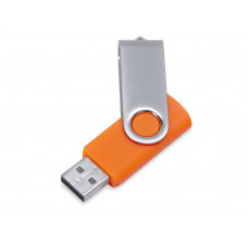 Флеш-карта USB 2.0 32 ГБ «Флэш С1», оранжевый с нанесением логотипа компании Флеш-карта USB 2.0 32 ГБ «Флэш С1», оранжевый с нанесением логотипа компании