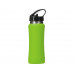 Бутылка для воды "Bottle C1", сталь, soft touch, 600 мл, зеленое яблоко с нанесением логотипа компании