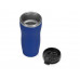Термокружка "Double wall mug C1", soft touch, 350 мл, синий (Р) с нанесением логотипа компании